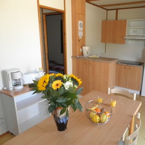 Chalet 4 personen - Standaard 35m² - 2 kamers + onoverdekt terras