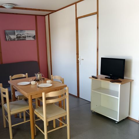 Chalet 4 personen - Standaard 35m² - 2 kamers + onoverdekt terras