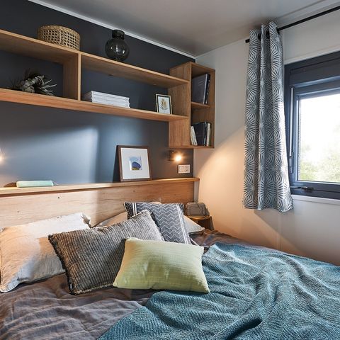 Stacaravan 4 personen - Stacaravan Premium 32 m² - (2 kamers - 4 pers) + terras