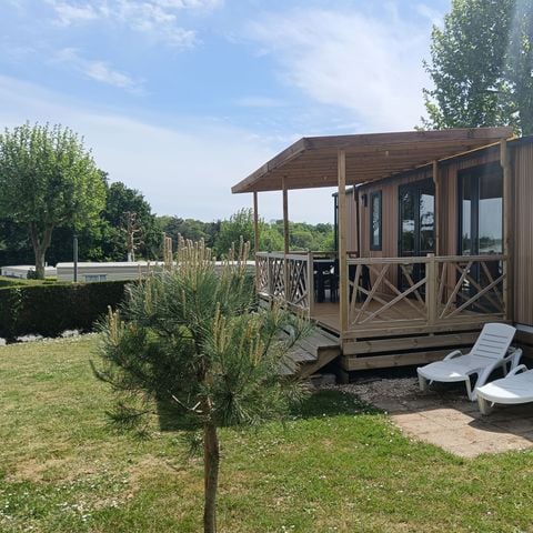 Stacaravan 6 personen - Premium 40m² - 3 kamers - 2 badkamers