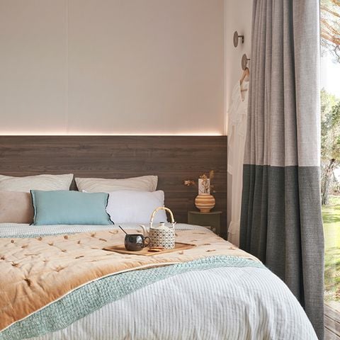 Stacaravan 8 personen - NIEUW// Villa de la Rance Prestige 60m² - 4 kamers - 3 badkamers - Zwembad - Overdekt terras - SPA