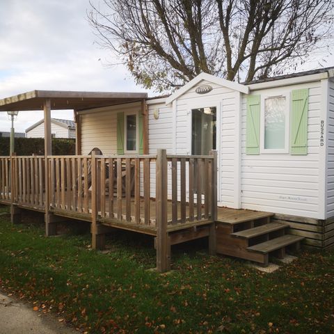 Stacaravan 4 personen - OPHEA TC - 2 slaapkamers + terras