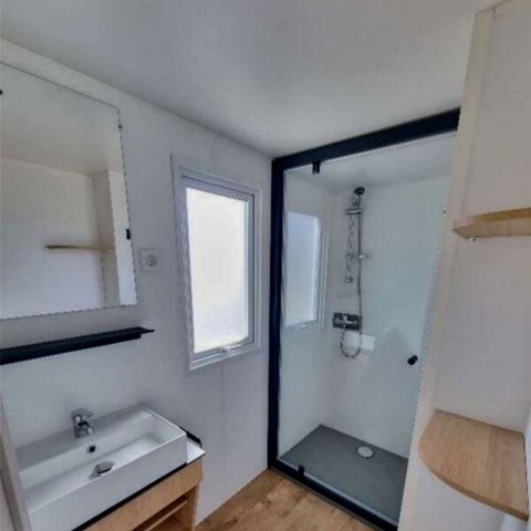 Stacaravan 6 personen - Stacaravan Comfort + 3 Slaapkamers 6 Personen