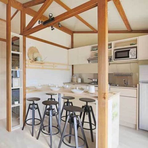 Stacaravan 6 personen - Cottage Premium 3 Slaapkamers