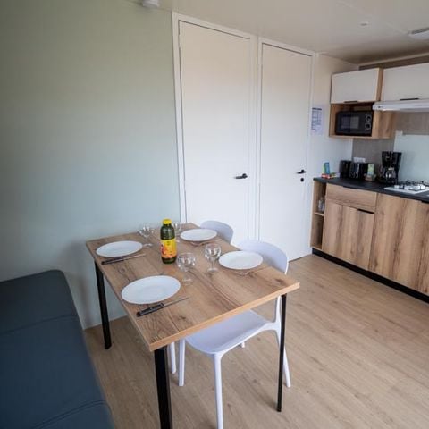 Stacaravan 3 personen - Stacaravan - 1 slaapkamer