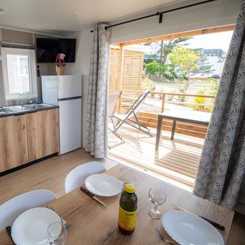 Stacaravan 3 personen - Stacaravan - 1 slaapkamer