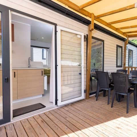 Stacaravan 6 personen - Comfort - 3 slaapkamers