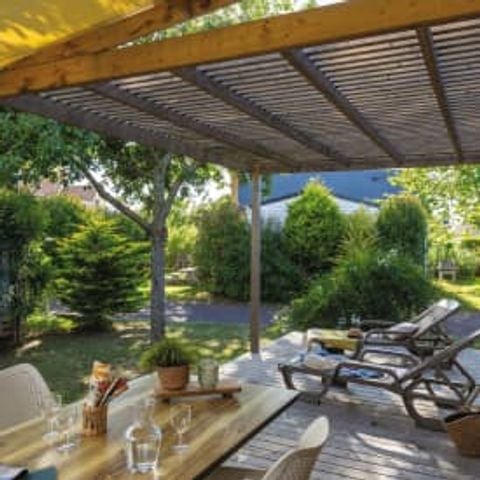 Stacaravan 6 personen - Cottage Nautilus 6p 3ch 2Sdb Premium