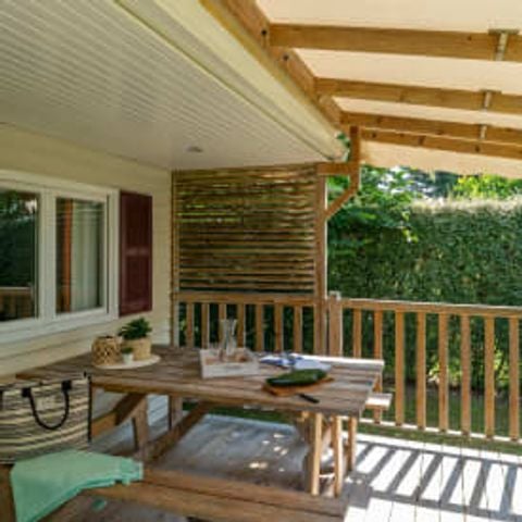 Stacaravan 5 personen - Huisje 5p 2ch ***