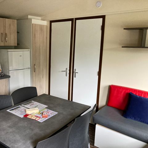 Bungalow 2 personen - 11-Bungalow Les Croisettes 30m2 (2bed - 2/6pers) + jaccuzzi + opgemaakte bedden + handdoek + drankkit - prijs voor 2 personen