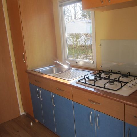 Stacaravan 4 personen - Bamboo Cottage