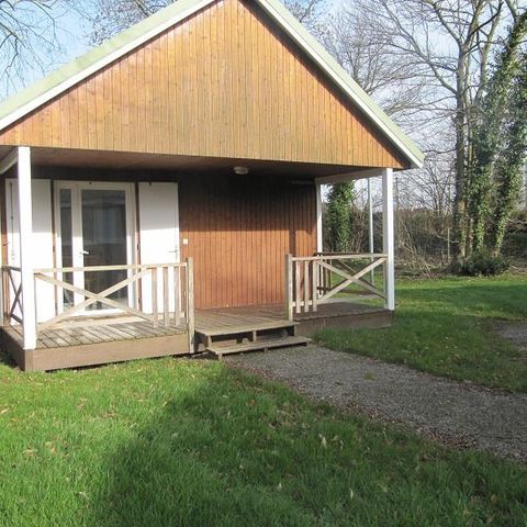 Chalet 4 personen - Houten chalet 2 slaapkamers