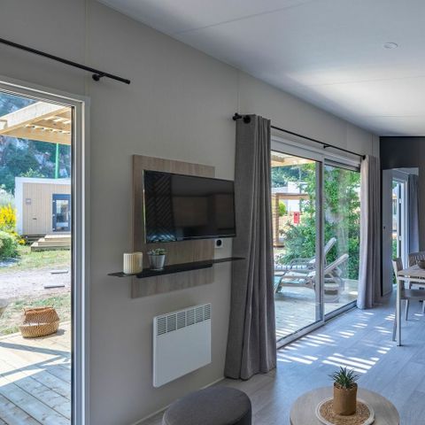 Stacaravan 6 personen - COTTAGE OTELLO 6p 3ch 2SdB PREMIUM