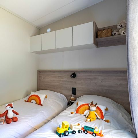 Stacaravan 6 personen - COTTAGE OTELLO 6p 3ch 2SdB PREMIUM