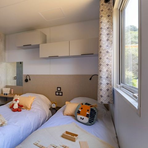 Stacaravan 4 personen - COTTAGE zeezicht 4p 2bed ****