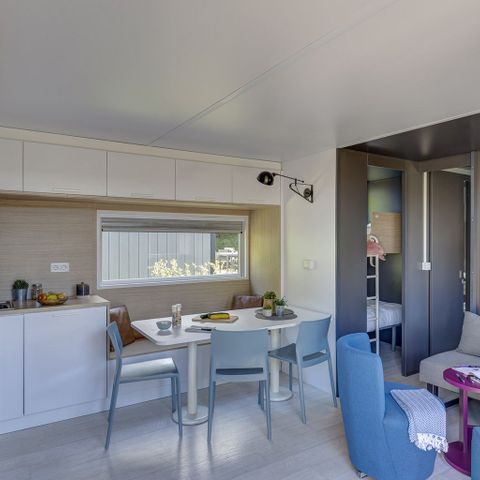 Stacaravan 6 personen - COTTAGE TAOS 6p 3ch 2SdB PREMIUM