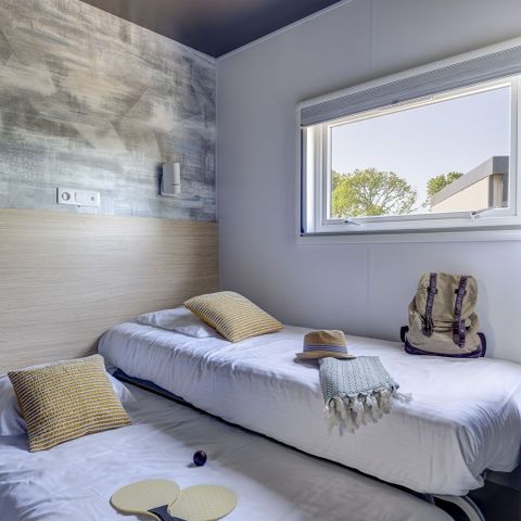 Stacaravan 6 personen - COTTAGE TAOS 6p 3ch 2SdB PREMIUM
