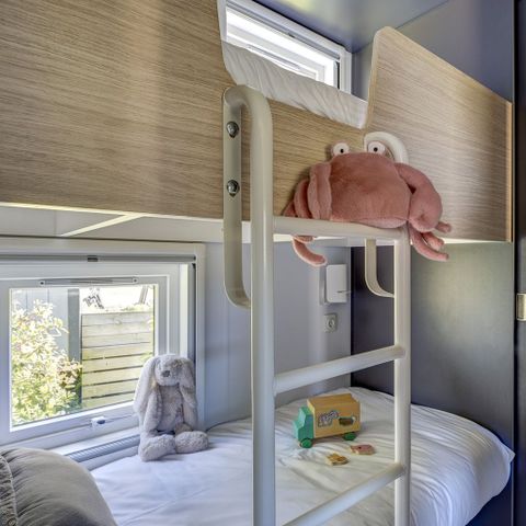 Stacaravan 6 personen - COTTAGE TAOS 6p 3ch 2SdB PREMIUM