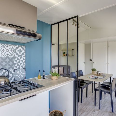 Stacaravan 6 personen - COTTAGE 4/5p 2ch ***