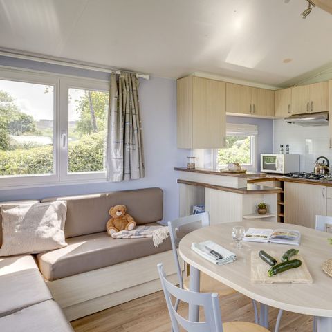 Stacaravan 5 personen - COTTAGE zeezicht 4/5p 2 sl.k.*** (4)
