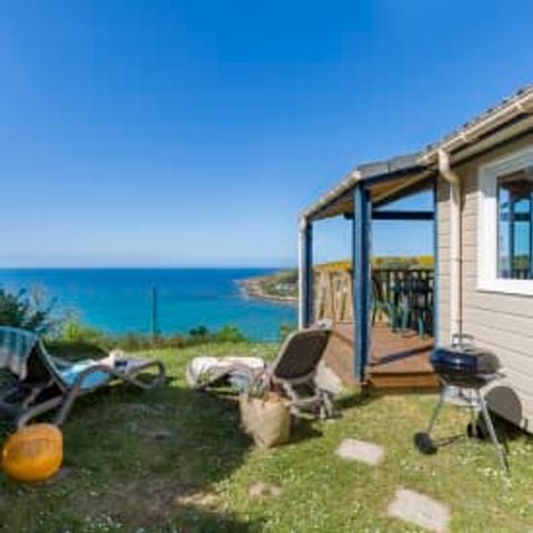 Chalet 5 personen - Chalet 4/5p 2bed Zeezicht ****** (in het Frans)