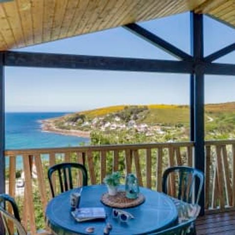 Chalet 5 personen - Chalet 4/5p 2bed Zeezicht ****** (in het Frans)
