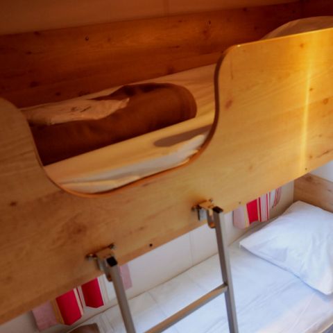 Tiny House 4 personen - Roulotte - 20 m² - 2 slaapkamers zeezicht