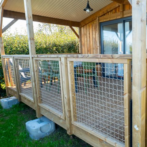 Chalet 4 personen - Chalet premium - 27 m² - 2 slaapkamers zeezicht