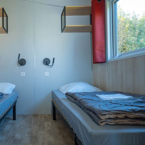Chalet 4 personen - Chalet premium - 27 m² - 2 slaapkamers zeezicht
