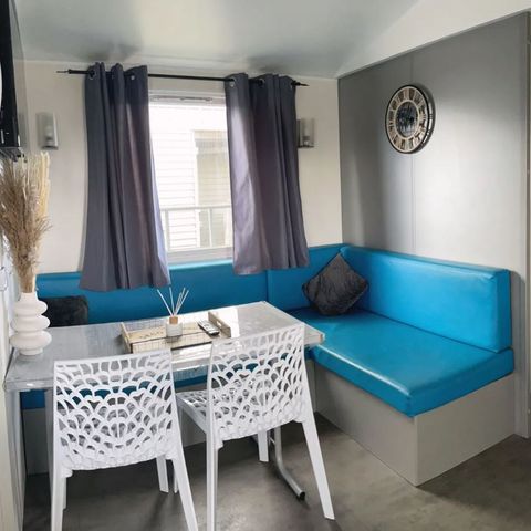 Stacaravan 4 personen - 2 slaapkamers - TV