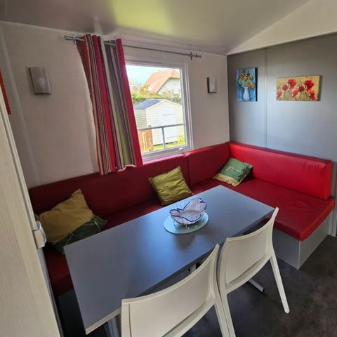 Stacaravan 4 personen - 2 slaapkamers - TV