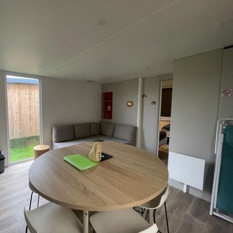 Stacaravan 4 personen - Premium 2 slaapkamers 2 badkamers 4 pers