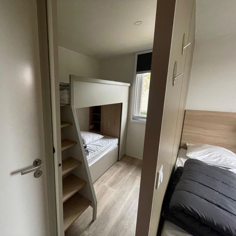 Stacaravan 6 personen - Premium 3 slaapkamers 2 badkamers 6 pers