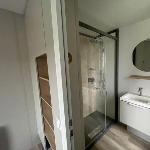 Stacaravan 4 personen - Premium 2 slaapkamers 2 badkamers 4 pers