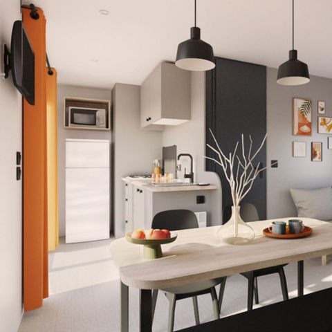 Stacaravan 6 personen - Comfort 3 slaapkamers