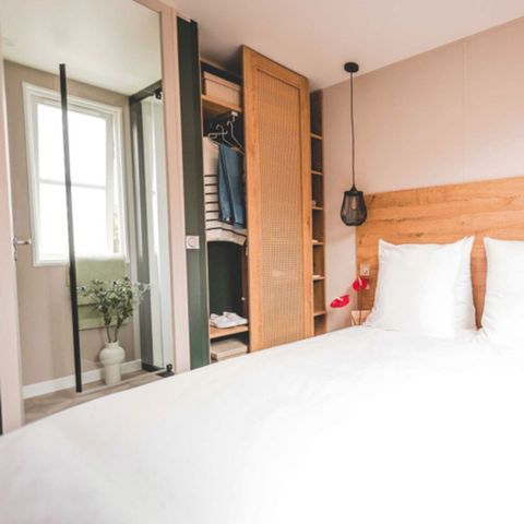 Stacaravan 6 personen - Confort Plus 3 slaapkamers 2 badkamers