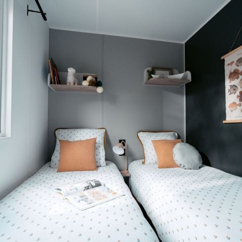 Stacaravan 4 personen - Comfort 2 slaapkamers