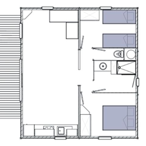 Chalet 5 personen - OCKLAND