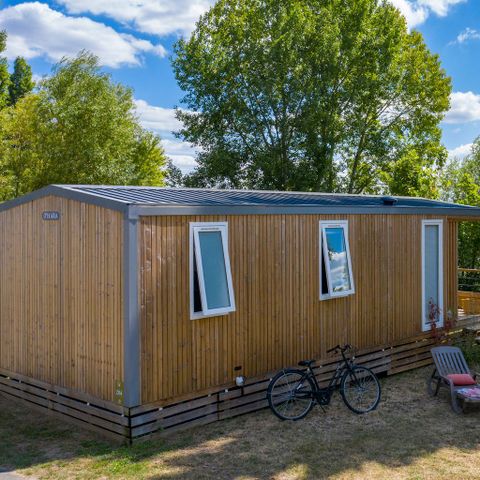 Stacaravan 4 personen - COTTAGE 4p 2ch en BORD DE SEINE ****