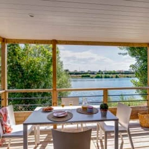 Stacaravan 4 personen - Huisje 4p 2ch **** Bord de Seine