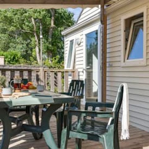 Stacaravan 4 personen - Cottage 4p 2ch airco ** (in het Frans)