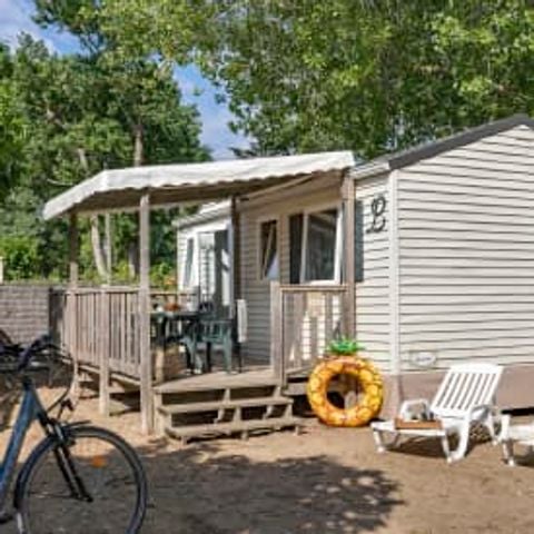Stacaravan 4 personen - Cottage 4p 2ch airco ** (in het Frans)