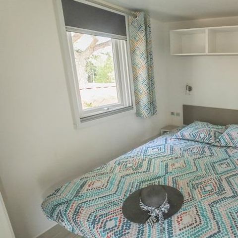 Stacaravan 5 personen - Stacaravan Azur Sérénité 24m² - Privé Jacuzzi - 3 kamers - 2 slaapkamers - Airconditioning