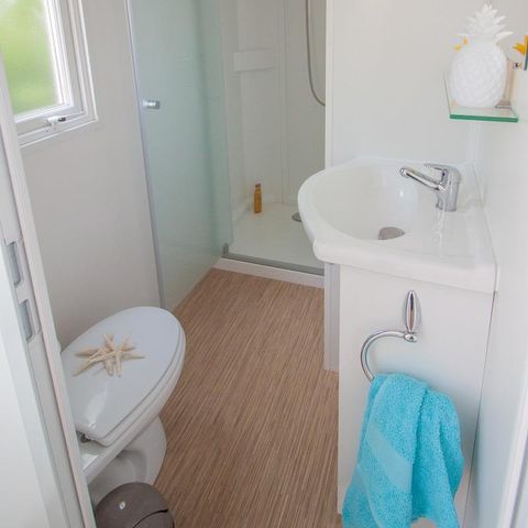 Stacaravan 4 personen - Stacaravan Provence Sérénité 25 m² - 3 kamers - 2 slaapkamers - Airconditioning