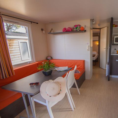 Stacaravan 5 personen - Stacaravan Marina Sérénité 22 m² - 3 kamers - 2 slaapkamers - Airconditioning