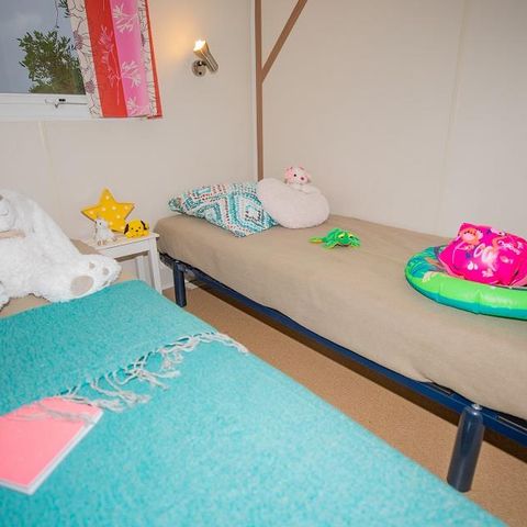 Stacaravan 4 personen - Stacaravan Azur 24 m² - 3 kamers - 2 slaapkamers