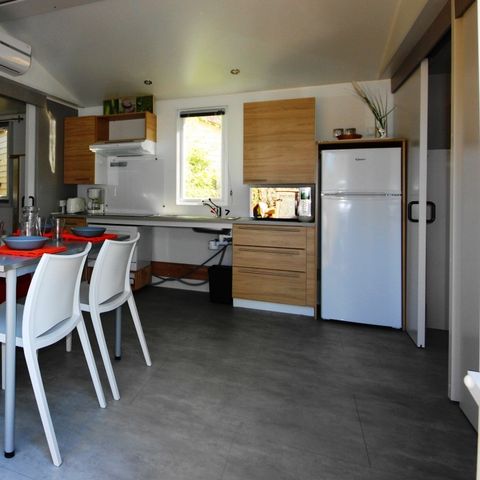 Stacaravan 4 personen - Stacaravan Espace Sérénité PMR - Jacuzzi