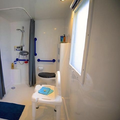 Stacaravan 5 personen - Stacaravan Espace Sérénité PMR - Jacuzzi