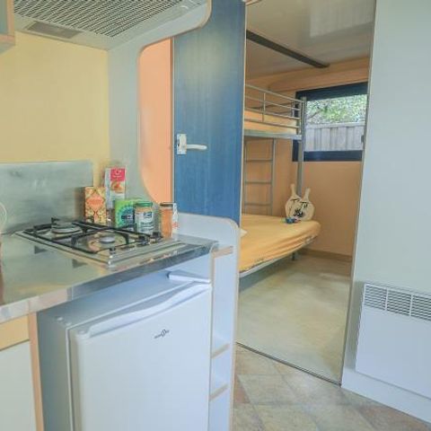 Bungalowtent 4 personen - Pagotel 25m² - 3 kamers - 2 slaapkamers * tussen een tent en een stacaravan *