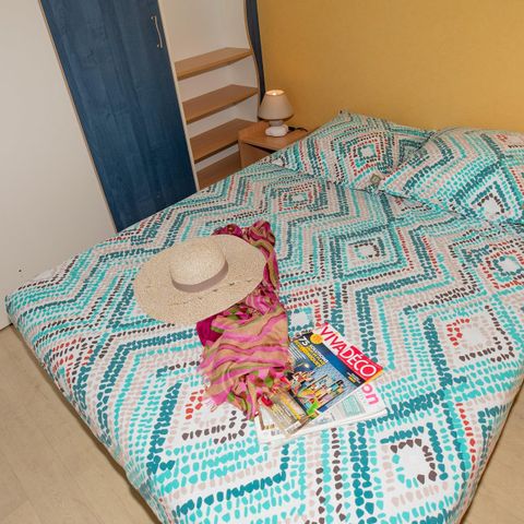 Bungalowtent 4 personen - Pagotel 25m² - 3 kamers - 2 slaapkamers * tussen een tent en een stacaravan *